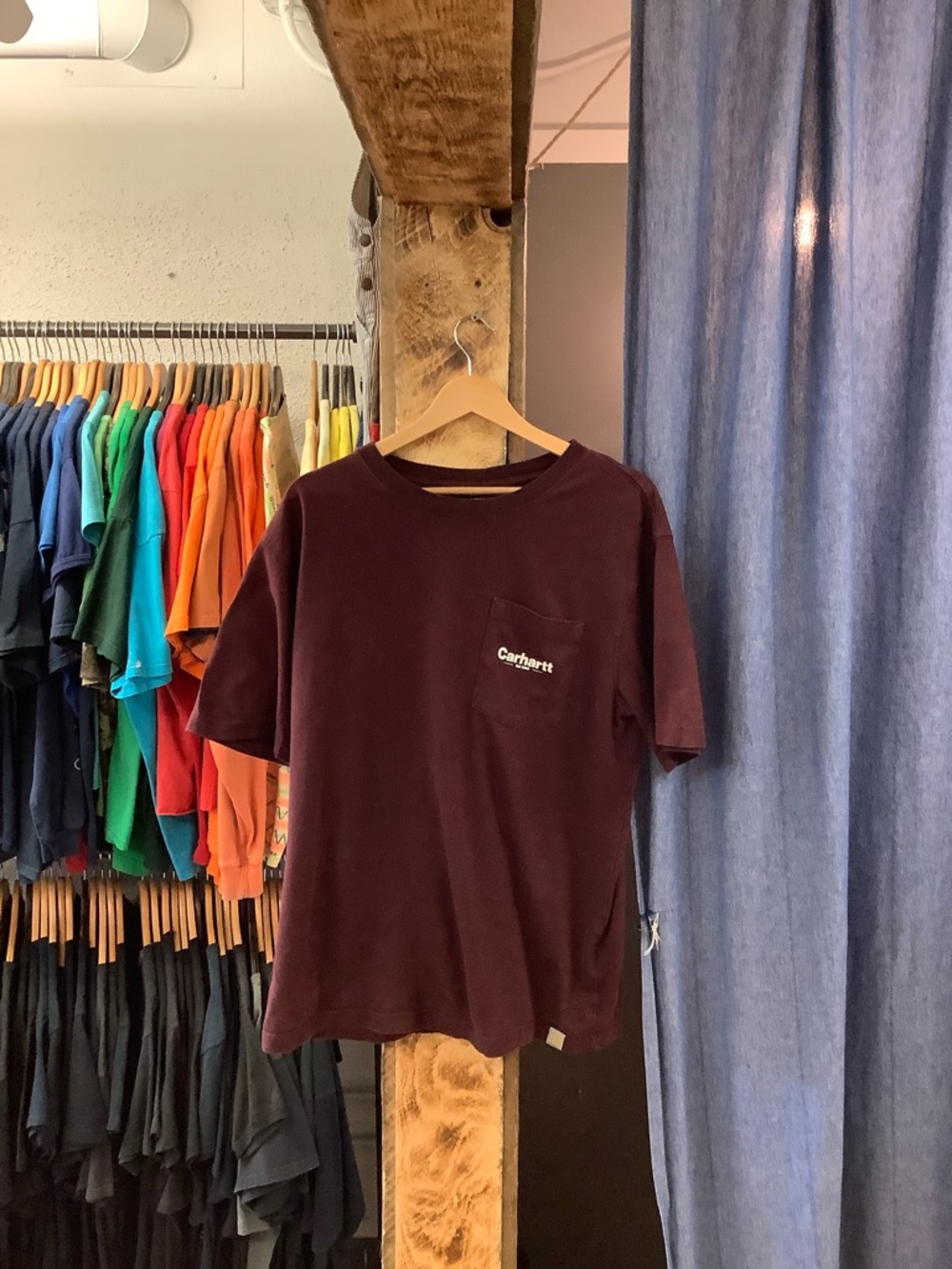 Vintage Carrhart Burgundy T-Shirt